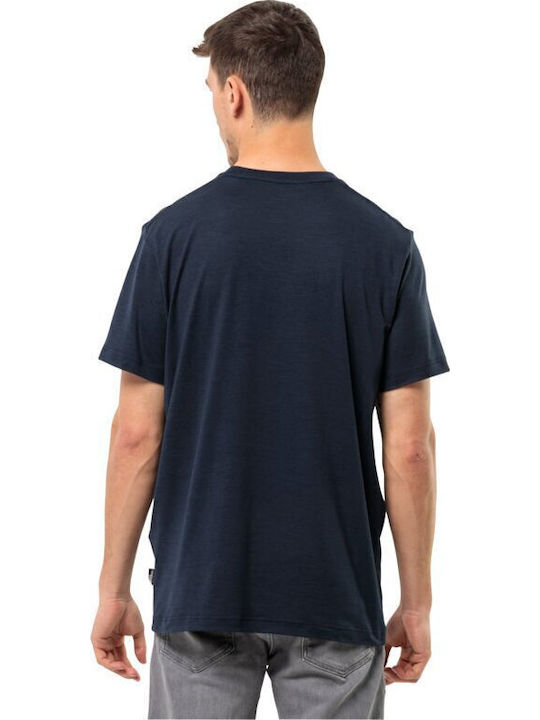 Jack Wolfskin Tricou Albastru marin