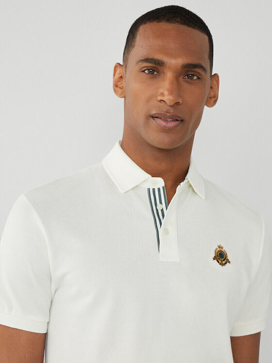 Polo Short Sleeve Blouse White