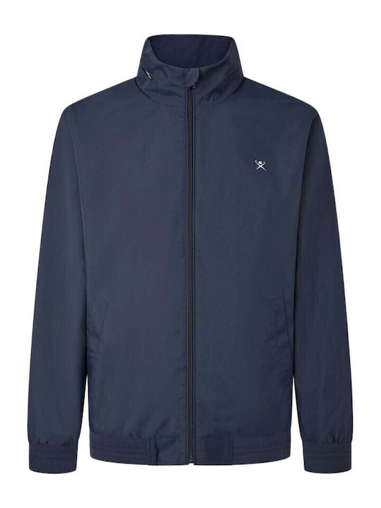 Winter Jacket Windproof Blue
