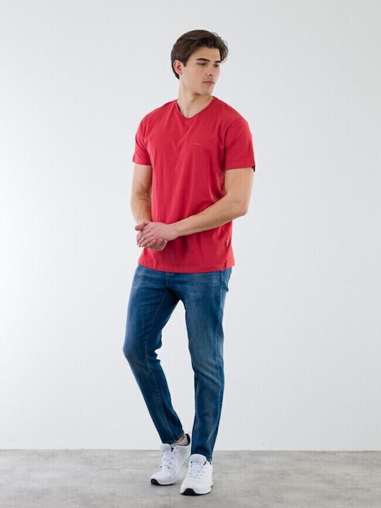 Rebase T-shirt Κοραλί