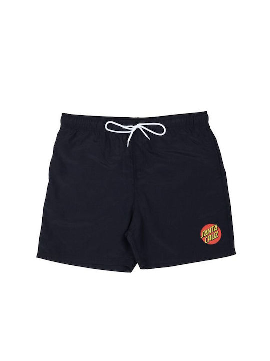 Santa Cruz Swimshort Classic Dot - Black