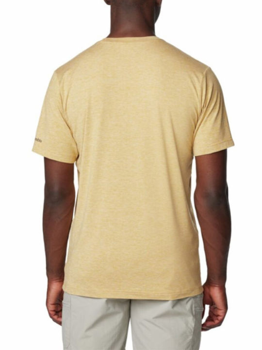 Columbia Men's Short Sleeve T-shirt Yellow