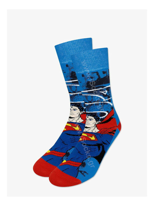 Dc Comics Superman Κάλτσες Μπλε