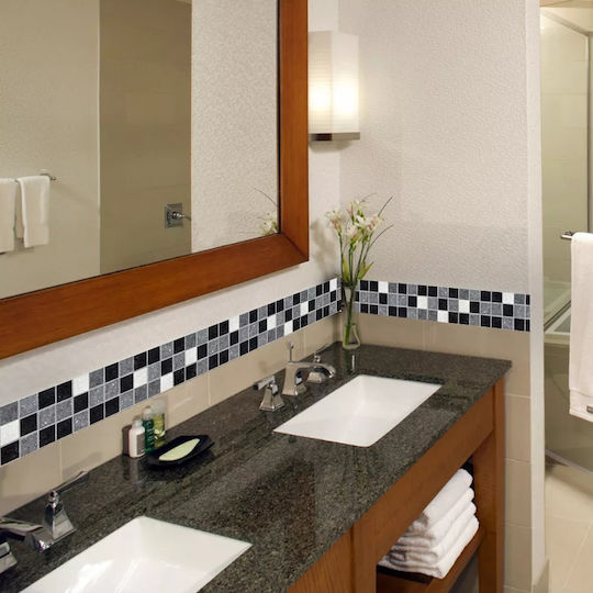 Διακοσμητικό Αυτοκόλλητο Πλακάκια 19τμχ 10x10εκ.