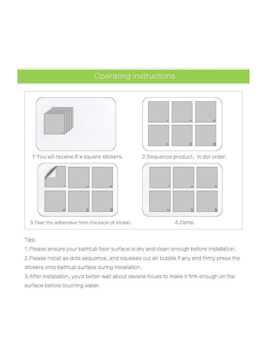 Decorative Sticker Wall 6pcs 15x15cm
