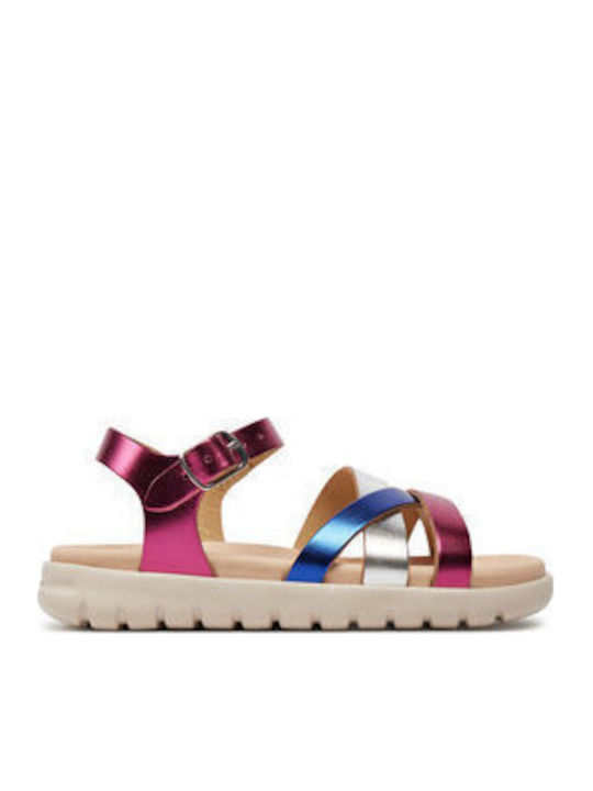 Παιδικά Πέδιλα J Sandal Soleima Ροζ
