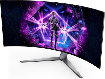 AOC AGON Pro AG456UCZD Ultrawide OLED Gebogen Spiele-Monitor 44.5" QHD 3440x1440 240Hz mit Reaktionszeit 0.03ms GTG