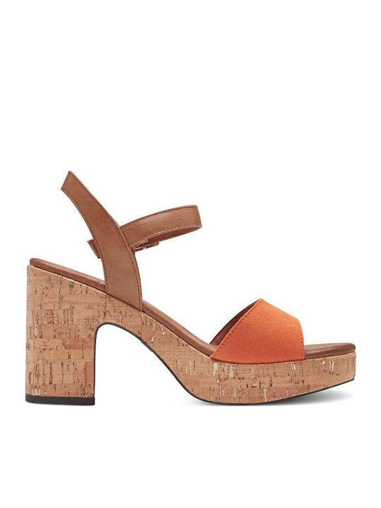 Sandalen Orange
