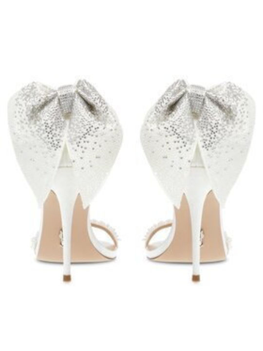 Fabric Women's Sandals Beige