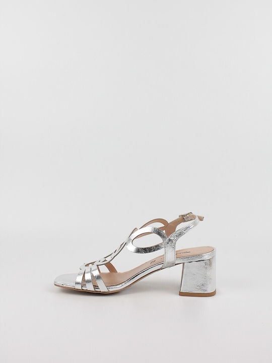 Wall Street Women's Sandals Silver