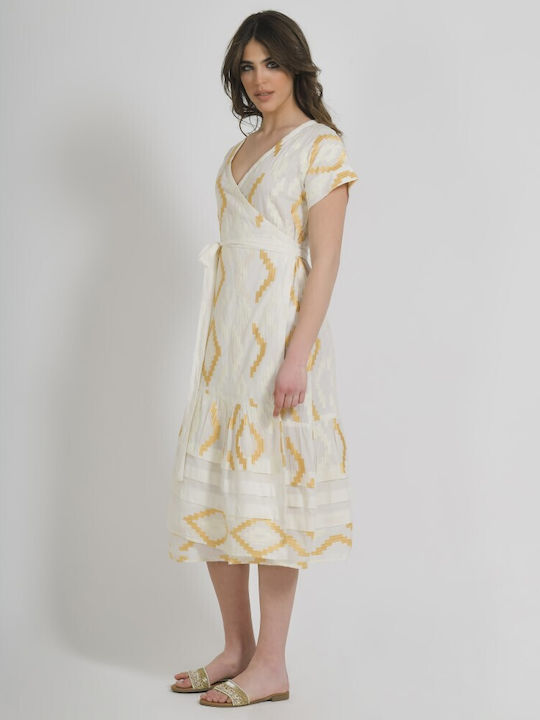 Ble Resort Collection Dress Wrap Gold
