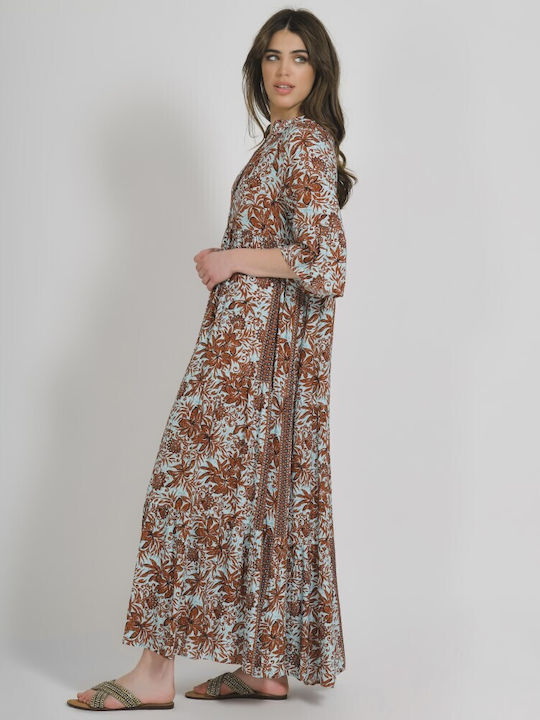 Ble Resort Collection Maxi Dress Brown
