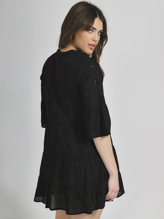 Ble Resort Collection Mini Rochie Negru