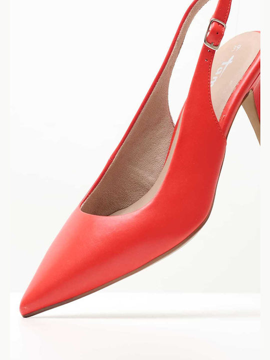Tamaris Leather Red Heels