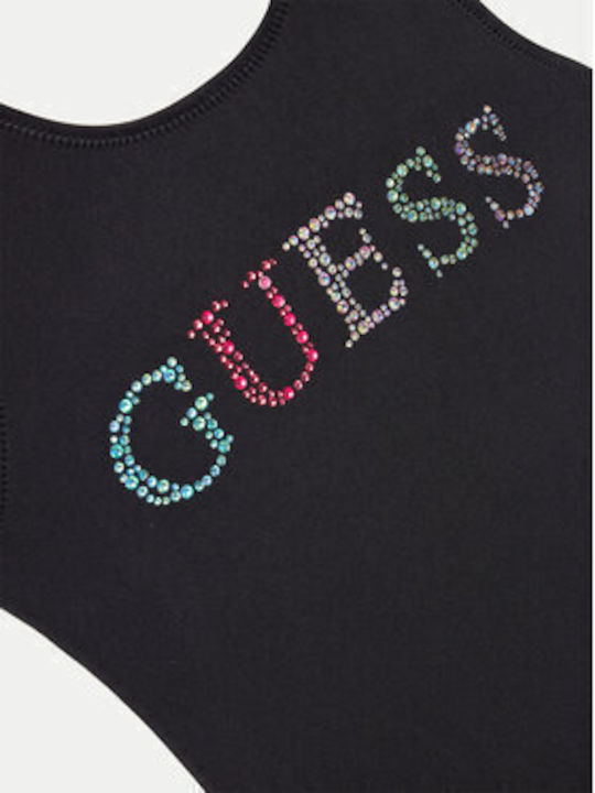 Guess Παιδικό Μαγιό Ολόσωμο Μαυρο Guess Παιδικό Μαγιό Ολόσωμο Μαυρο