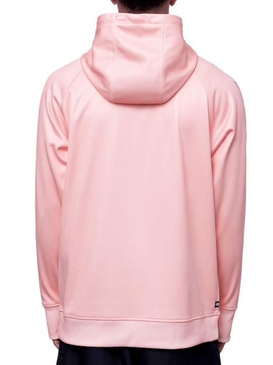 686 Herren Sweatshirt mit Kapuze Rosa