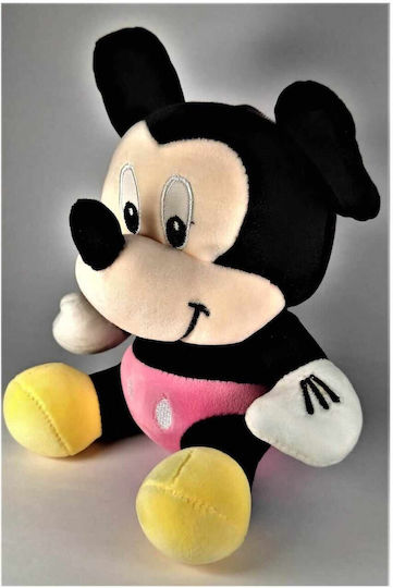 Mohicans Black Line Plush & Soft Toy Disney Mickey Mouse - Black-Pink for 3+ Years 20 cm