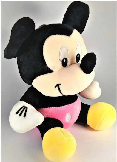 Mohicans Black Line Plush & Soft Toy Disney Mickey Mouse - Black-Pink for 3+ Years 20 cm