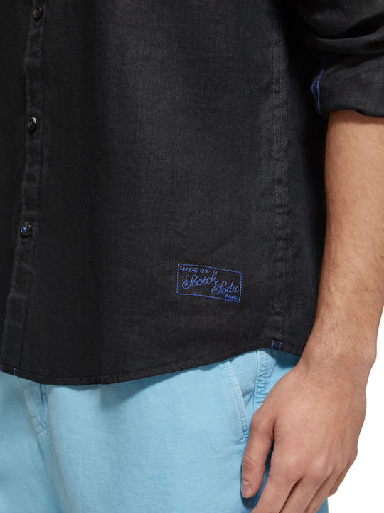 Long-sleeved Linen Shirt Linen