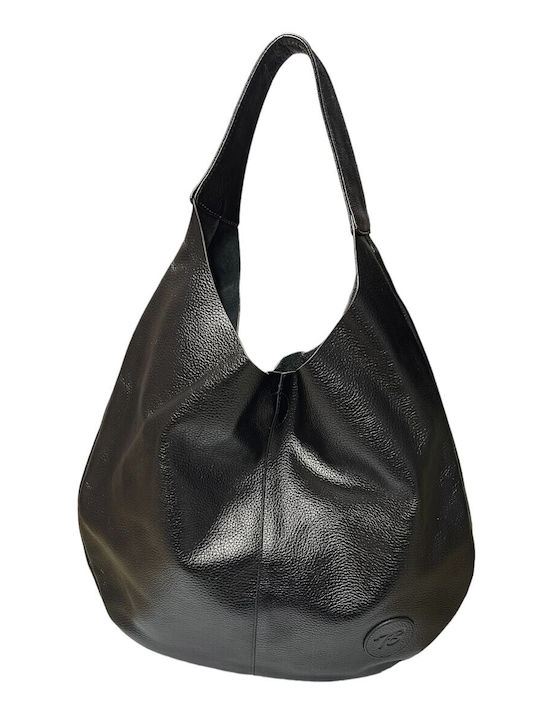 Tony Bellucci Leather Women's Bag Shopper Shoulder Black