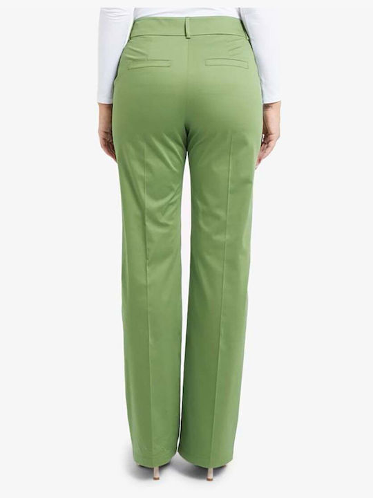 Pennyblack Women's Fabric Trousers Green