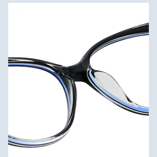 Techsuit Screen Protection Glasses Katzenauge in Blau Color