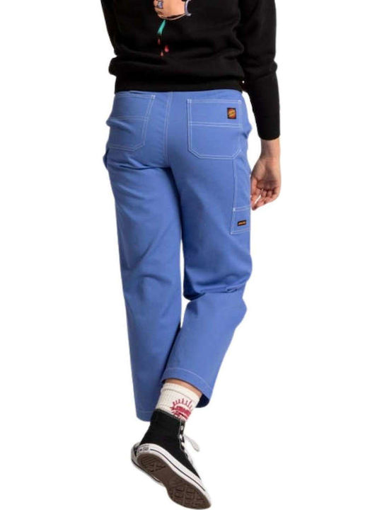Santa Cruz Women's Fabric Trousers Blue