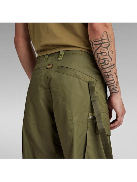 Herrenhose Cargo Lose Passform Khaki