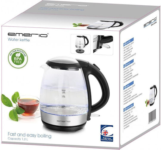 Emerio Reisekessel 1.2Es 2200W Schwarz