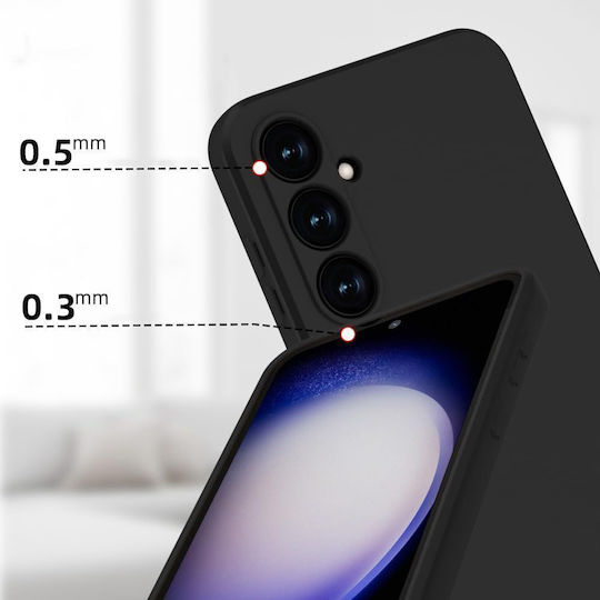Tech-Protect ICON Back Cover Silicon Negru (Redmi Note 13 Pro 5G / Poco X6 5G)