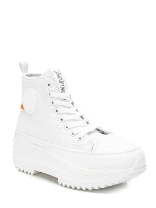 Kinder Sneakers Hoch Weiß