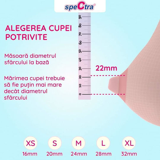 Spectra Χειροκίνητο Μονό Θήλαστρο Χωρίς BPA Λευκό