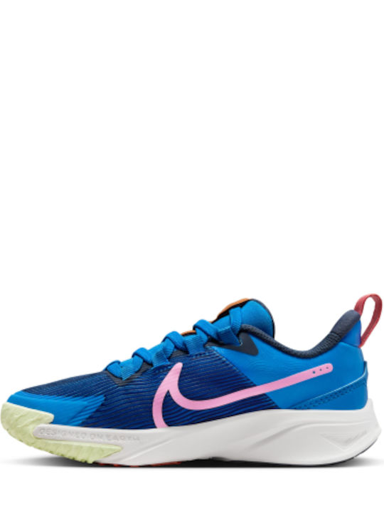 Nike Αθλητικά Παιδικά Παπούτσια Running Star Runner 4 NN Light Photo Blue / Summit White / Thunder Blue / Adobe