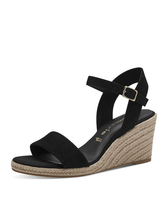 Anatomic Women's Ankle Strap Platforms Black
