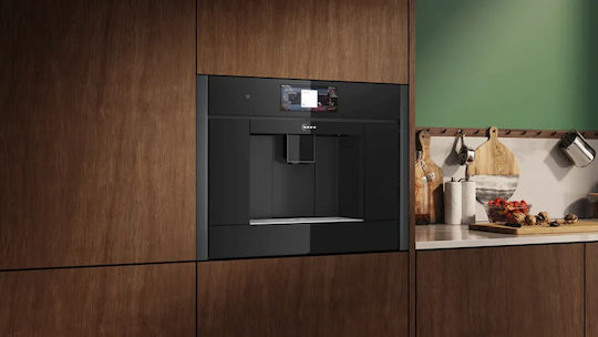 Neff Вградена Налягане 19бар за капучино с мелачка и Wi-Fi Anthracite Grey CL9TX11Y0 + ZC045AY0