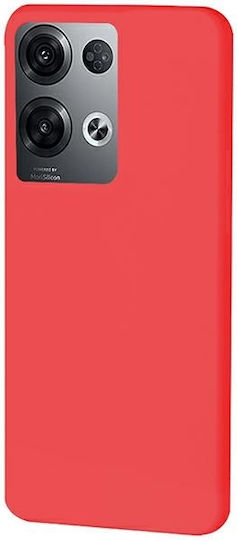 Beline Back Cover Σιλικόνης Κόκκινο (Oppo Reno8 Pro)