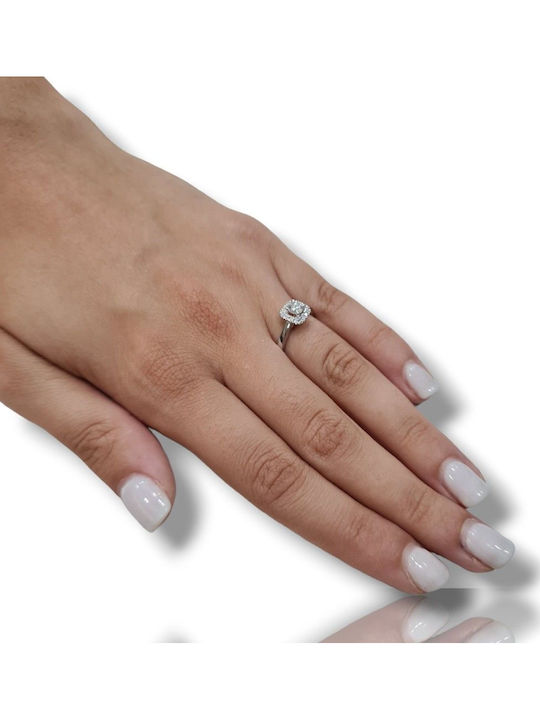 Mentzos Single Stone with Diamond