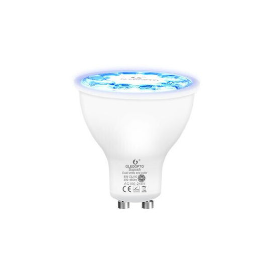 Gledopto Smart Bulb LED 5W for Socket GU10 RGB