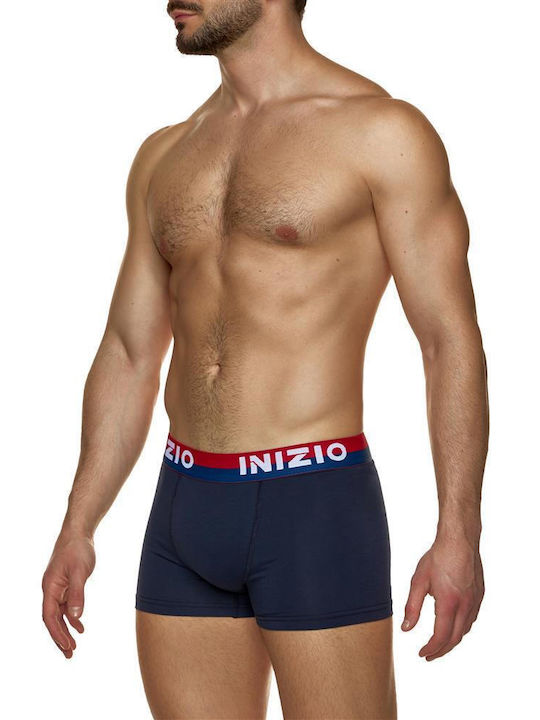 Inizio Men's Boxer Blue/Red