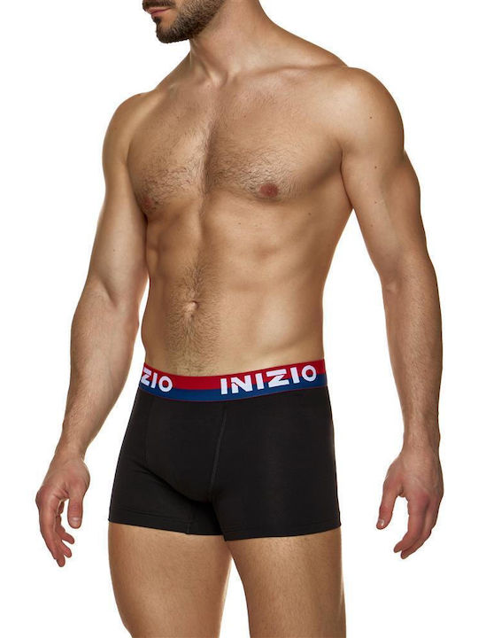 Inizio Men's Boxer Black