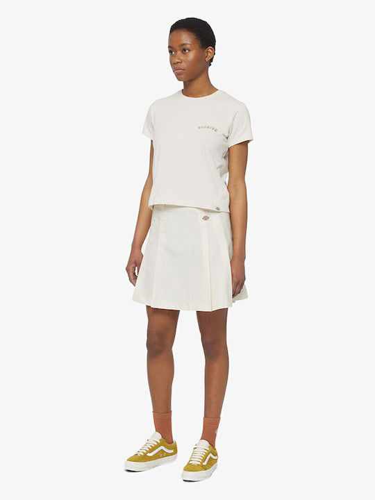 Elizaville High-waisted Skirt Beige