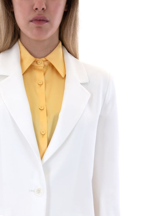 MY T Women's Blazer White