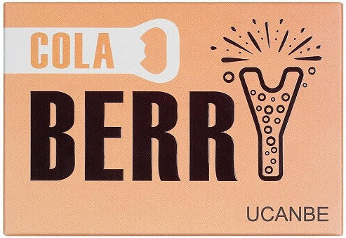 Ucanbe Σκιά Ματιών Matte σε Στερεή Μορφή Berry Cola
