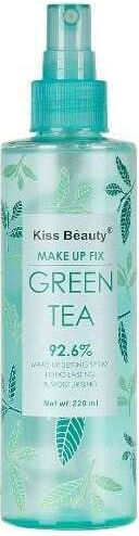 Спрей Fixare Machiaj, Kiss Beauty, Зелен чай, Грим, 220 мл