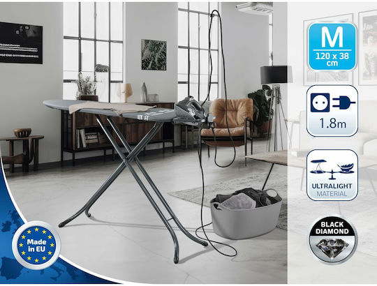 Leifheit Ironing Board For Steam Iron Foldable 38x38cm