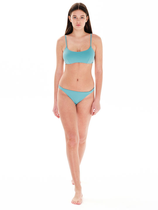 Set Bikini Μπουστάκι με Αφαιρούμενη Ενίσχυση & Brazil Γαλάζιο