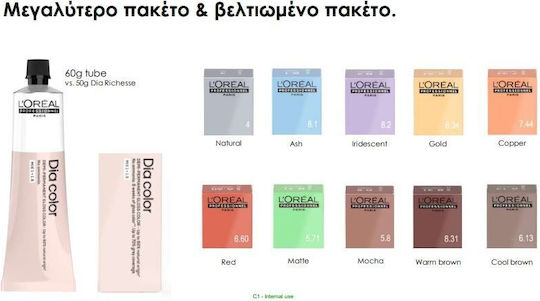 L'Oréal Professionnel Dia Color 1 60ml Gr