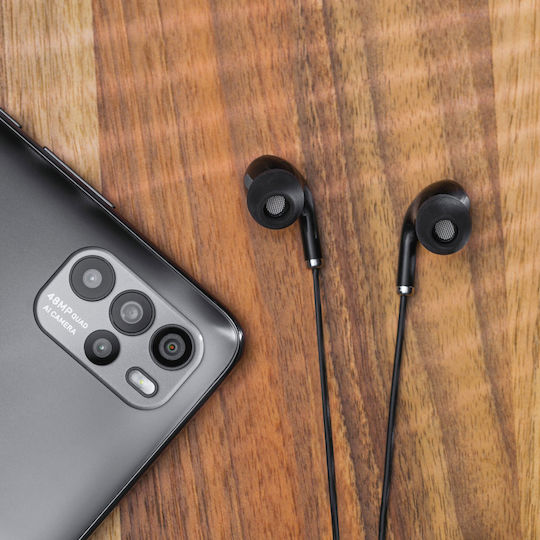 Kruger & Matz KMPC1-B In-ear Handsfree Ακουστικά με Βύσμα USB-C Μαύρο