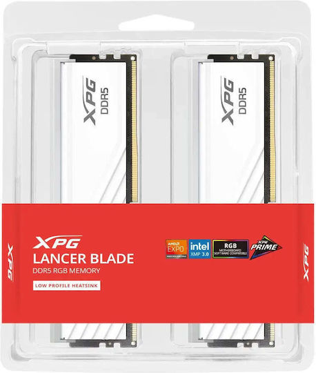 Adata Lancer Blade 32GB DDR5 RAM mit 2 Modulen (2x16GB) und Geschwindigkeit 6000 für Schreibtisch