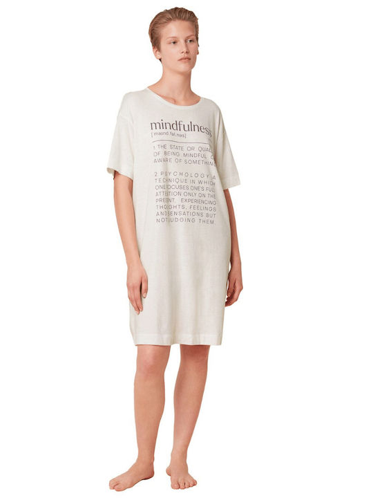 Triumph Women's Summer Nightgown Grey Melange